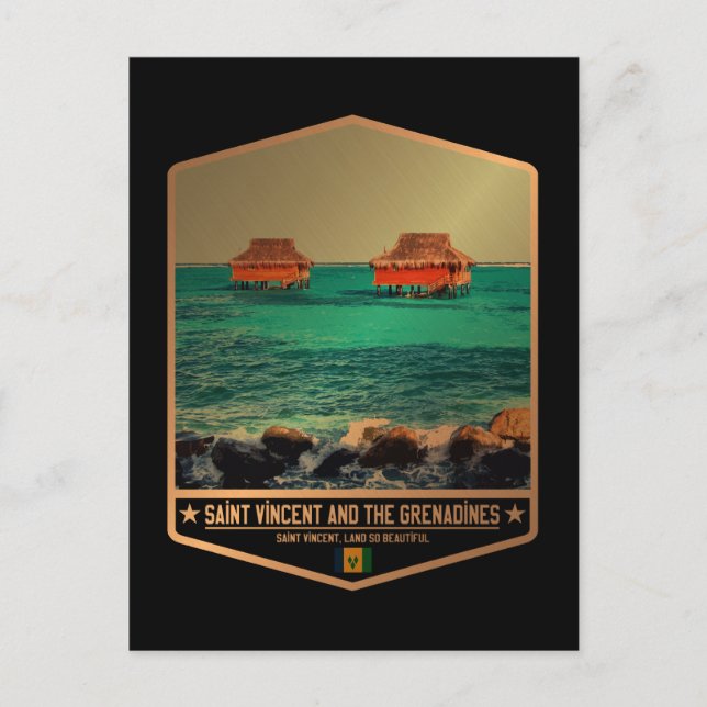 Saint Vincent and the Grenadines Postcard (Front)