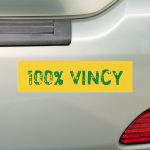 Saint Vincent and the Grenadines Vincy Bumper Sticker