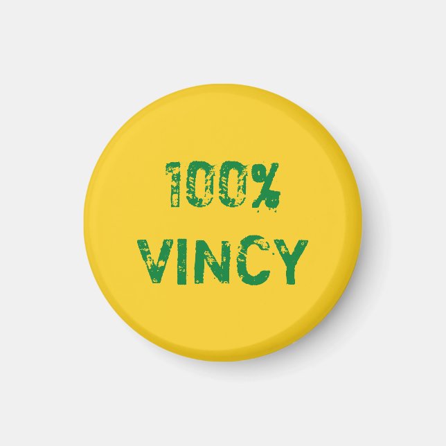 Saint Vincent and the Grenadines Vincy Magnet (Front)