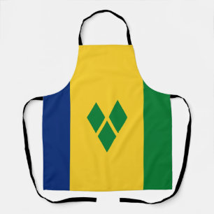 Saint Vincent Flag Apron
