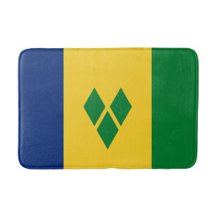 Saint Vincent Flag Bath Mat