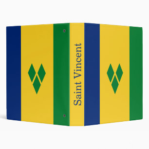 Saint Vincent Flag Binder