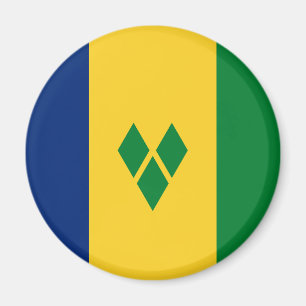 Saint Vincent Flag Magnet