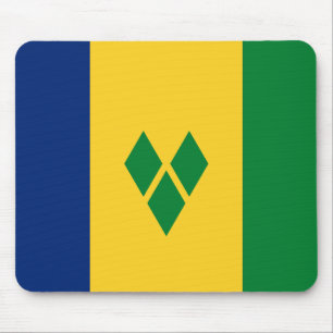 Saint Vincent Flag Mouse Pad