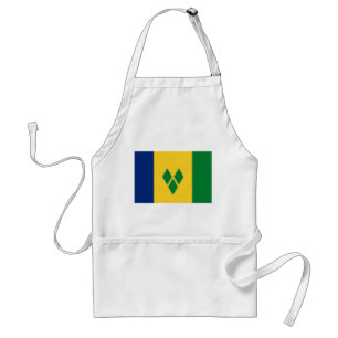 Saint Vincent Flag Standard Apron