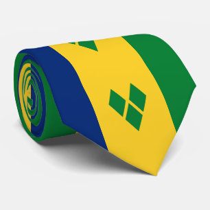 Saint Vincent Flag Tie