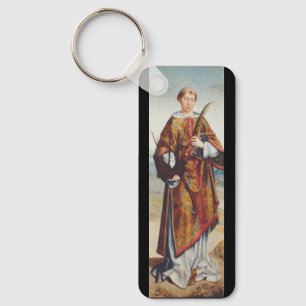 Saint Vincent of Saragossa Keychain