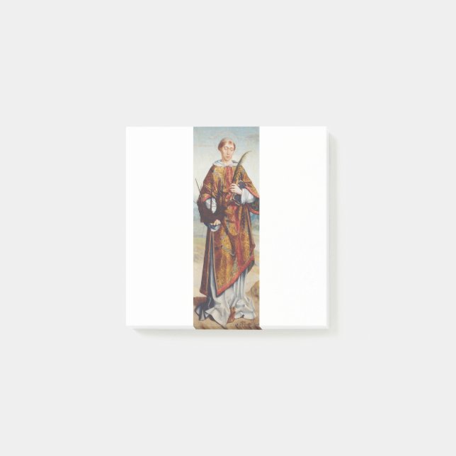 Saint Vincent of Saragossa Post-it Notes (Front)