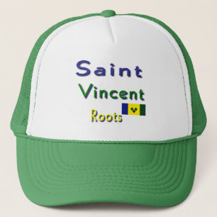 saint vincent trucker hat