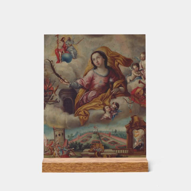 Sainte Barbara Vierge et martyr (Recto)