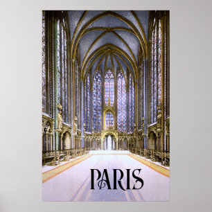 Sainte-Chapelle in Paris (1900) Poster