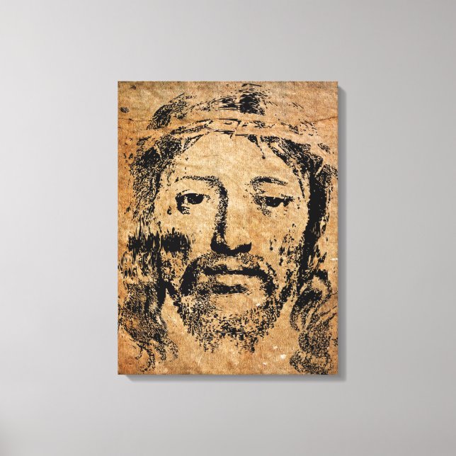 Sainte Face de Jésus toile Imprimer (Recto)