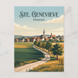 Sainte Genevieve Missouri Postcard