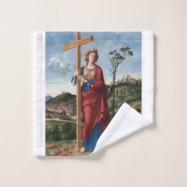 Sainte-Hélène par Cima da Conegliano (Gant de toilette)