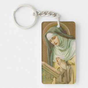 Sainte Marie-Madeleine de Pazzi (JM 45) Acrylique