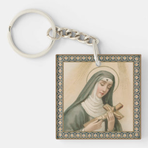Sainte Rita de Cascia (M 015) Carré Acrylique