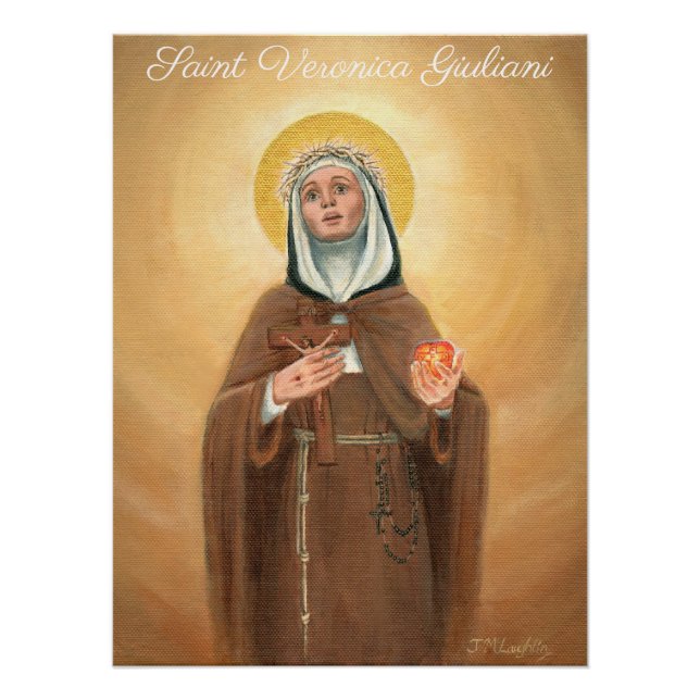 Sainte Véronique Giuliani, Affiche (Devant)
