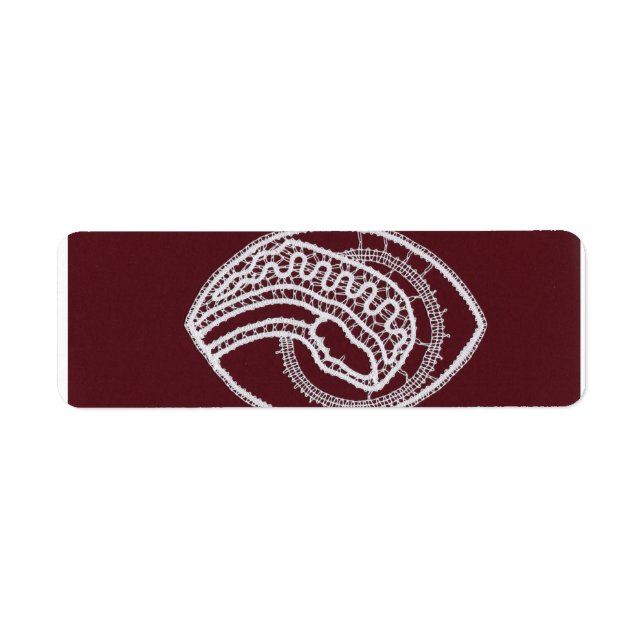 Sainte Vierge Marie, dentelle (Devant)