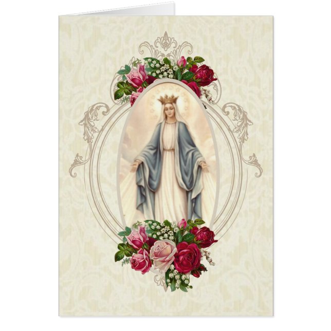 Sainte Vierge Marie Mémoire Prière (Devant)