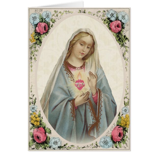 Sainte Vierge Marie Religieuse (Devant)