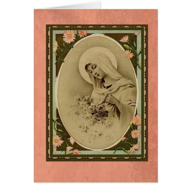 Sainte Vierge Marie Religieuse Catholique (Devant)