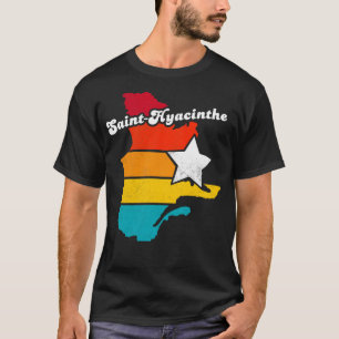 SaintHyacinthe Quebec Canada Vintage Distressed So T-Shirt