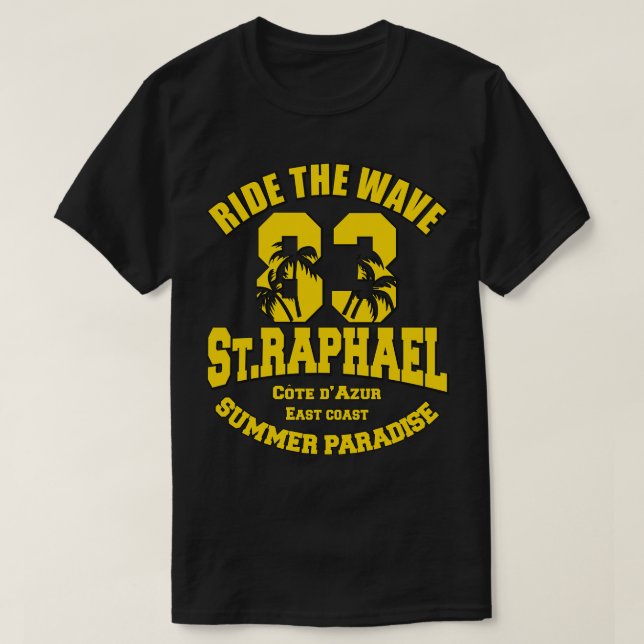 SaintRaphael Cote de Azur T-Shirt (Design Front)