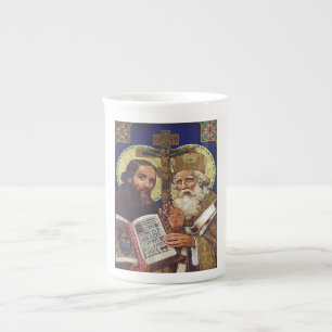 Saints Cyril and Methodius Patrons of Europe Bone China Mug
