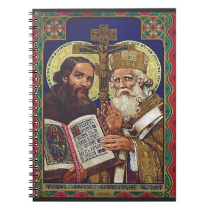 Saints Cyril and Methodius Patrons of Europe Notebook