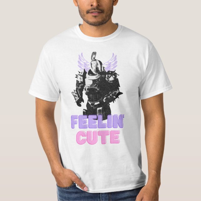 Saint's Feelin' Cute T-Shirt (Front)