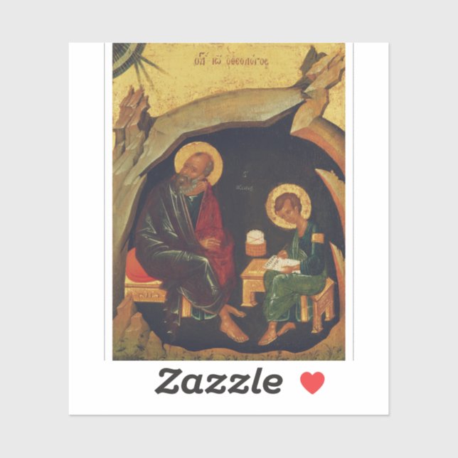 Saints John the Theologian and Prochoros (Sheet)