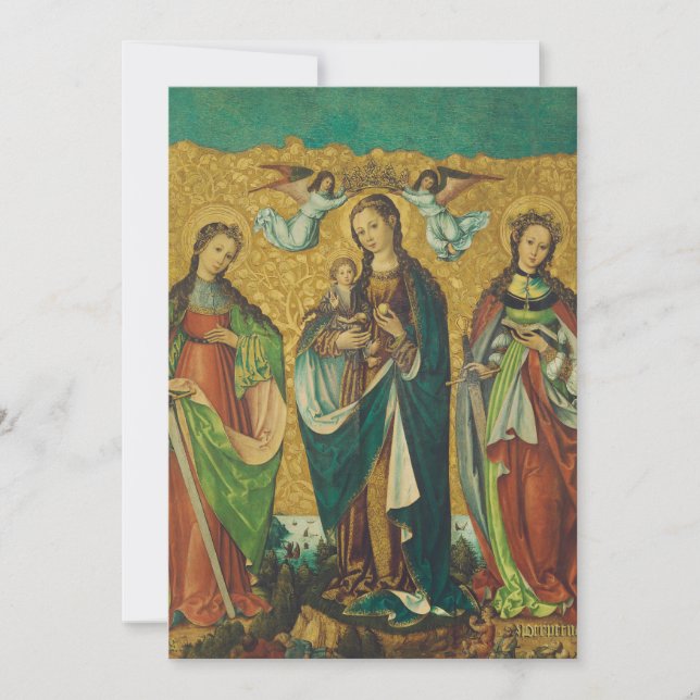Saints Perpetua and Felicity Invitation (Front)