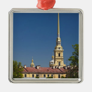 Saints Peter and Paul Cathedral Metal Ornament