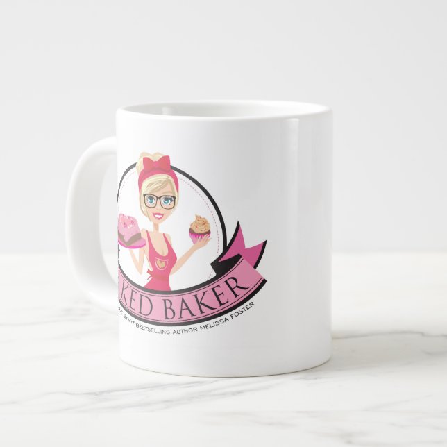 Saisi par Love Baker Jumbo Mug (Devant gauche)