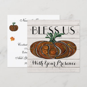 Saison Automne / Invitation Thanksgiving