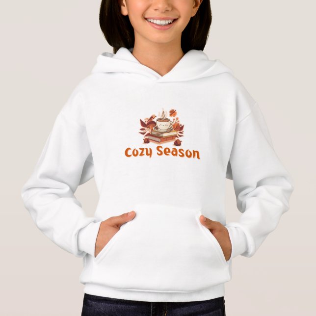 Saison cosy - Conception de café d'automne mignonn (Devant)