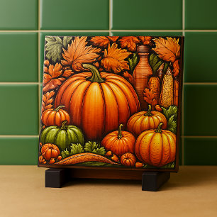 Saison d'automne Carreaux de céramique Citrouilles