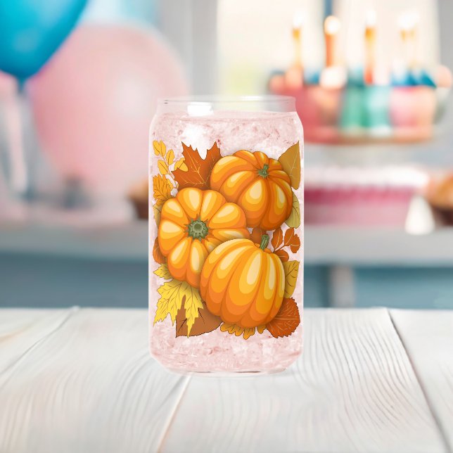 Saison d'automne Halloween Citrouille Motif (Insitu (Baby Shower))