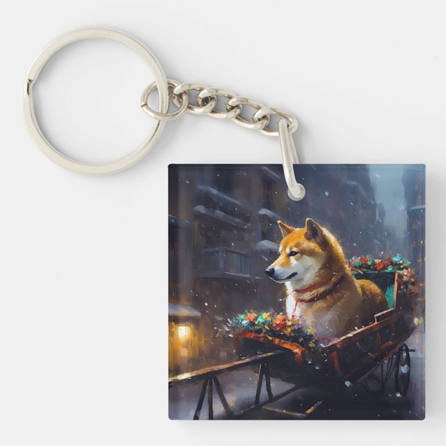 Saison de Noël de Shiba Inu (Devant)