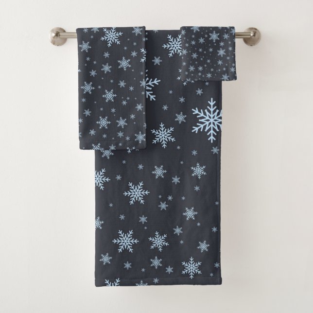Saison de Noël des flocons gris d'hiver (En situation)