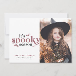 Saison éffrayante Halloween Cartes photos
