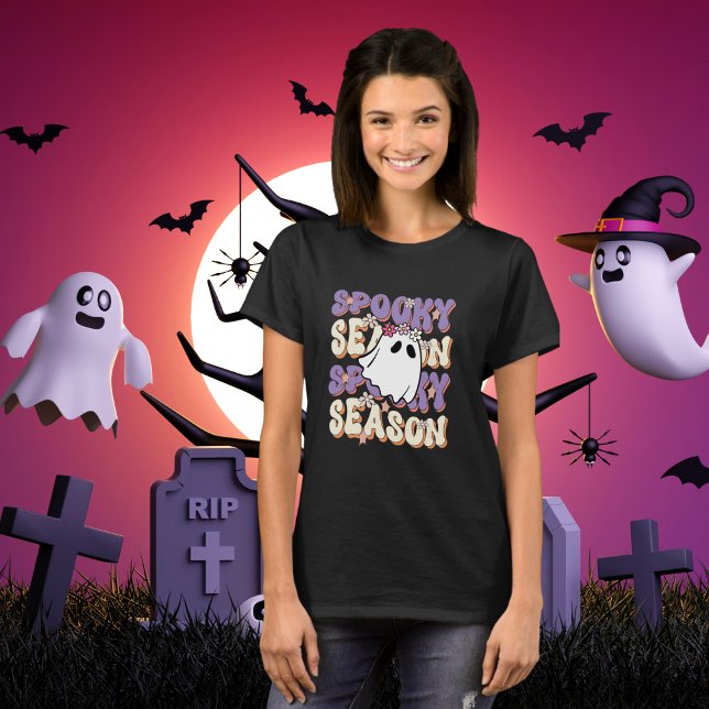 Saison éffrayante Halloween T-Shirt (Créateur téléchargé)