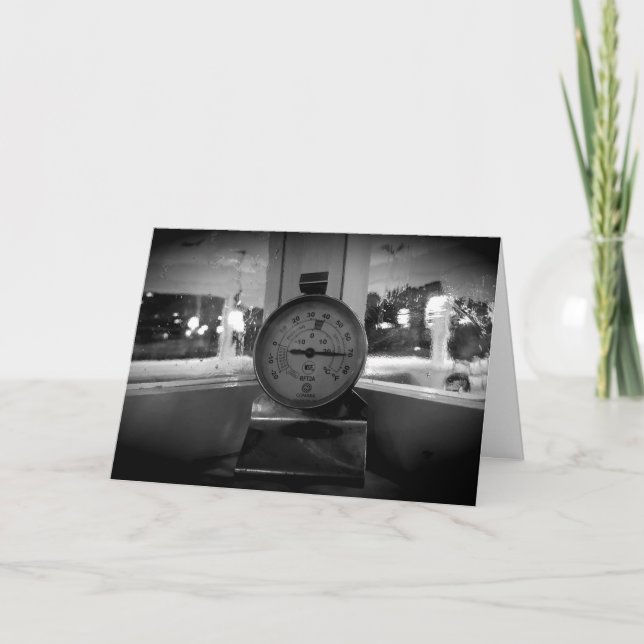 “ Saison Morose ” Carte de Bon Rétablissement (Devant)