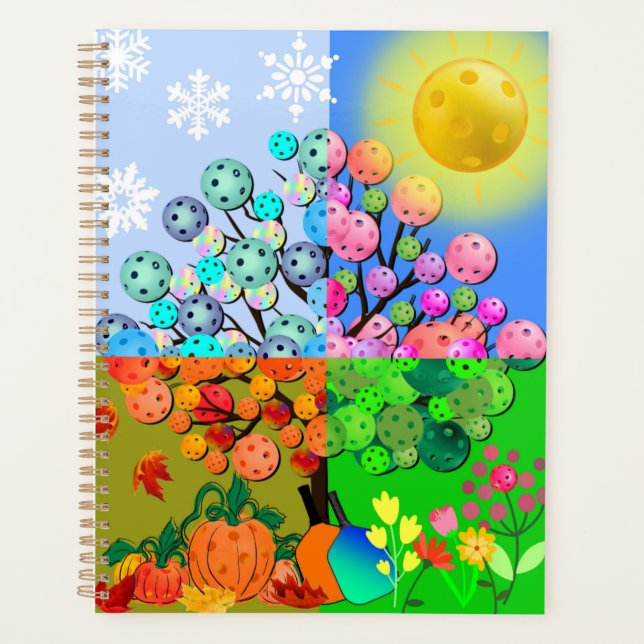 Saison Toujours Pickleball hiver printemps été aut (Devant)