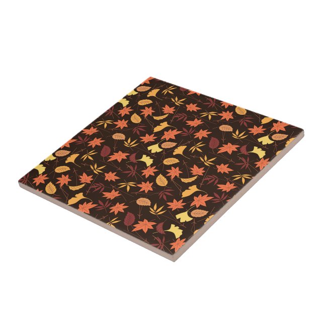Saisons de carreaux céramiques Feuilles d'automne (Côté)