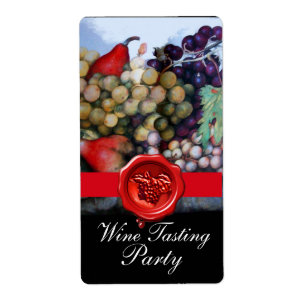 SAISON'S FRUITS VIN PARTY, SCEAU DE CIRE ROUGE