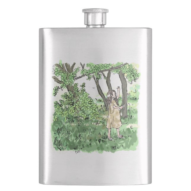 Saiwaji Hip Flask (Front)