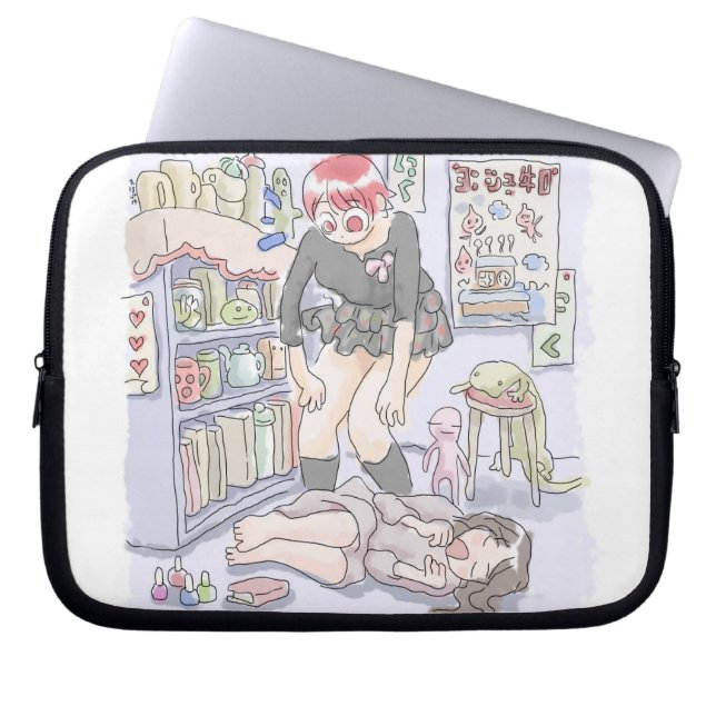 Saji Sakuro Laptop Sleeve (Front)