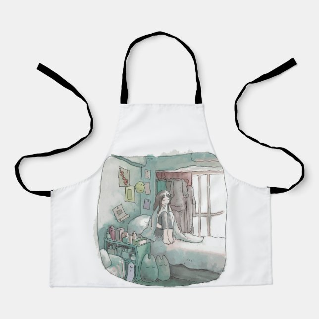 Saji Sakusaki Apron (Front)