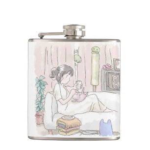 Saji Samuri Hip Flask